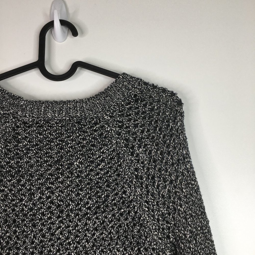 Lucky Brand Gray Knit Sweater with Crew Neckline - Picture 6 of 6